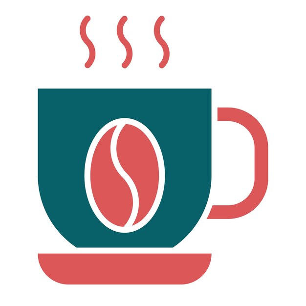 Vectorontwerp Koffie Icon Stijl