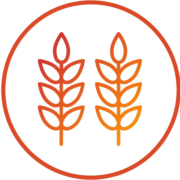 Vectorontwerp koolhydraten Icon Style