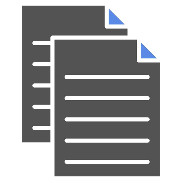 Vectorontwerp Kopie Icon Stijl
