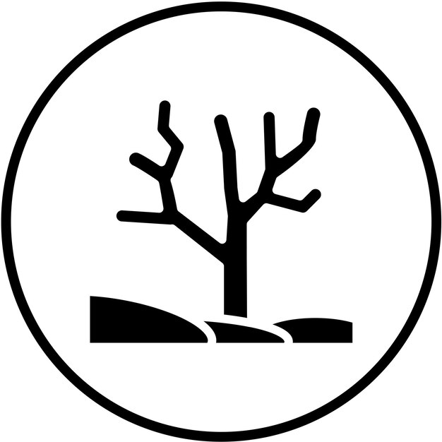 Vectorontwerp Koraalrif Icon Stijl