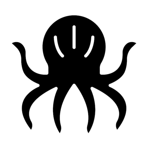 Vectorontwerp Kraken Icon Style