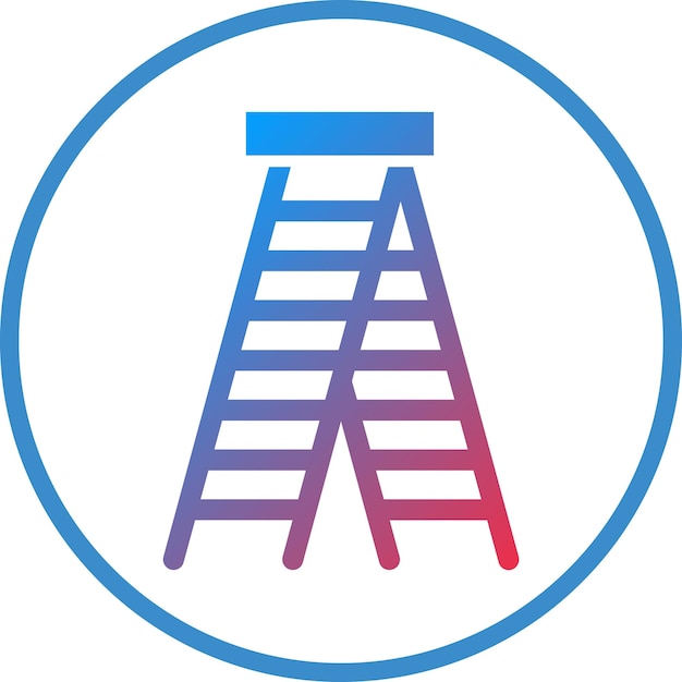 Vectorontwerp Ladder Icon Style