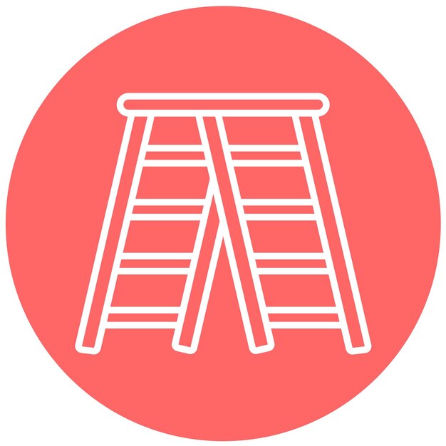 Vectorontwerp Ladder Icon Style