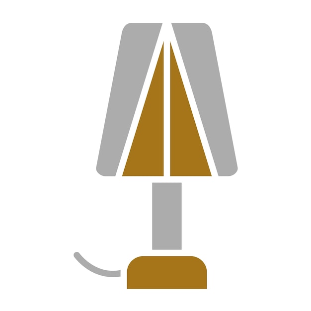 Vectorontwerp Lamp Icon Style