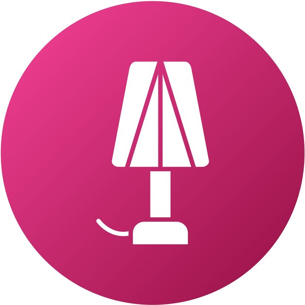 Vectorontwerp Lamp Icon Style