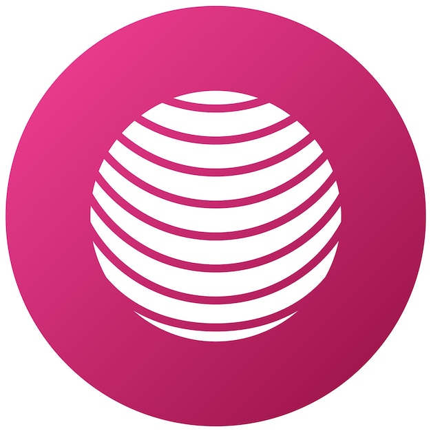 Vectorontwerp Latitude Icon Style