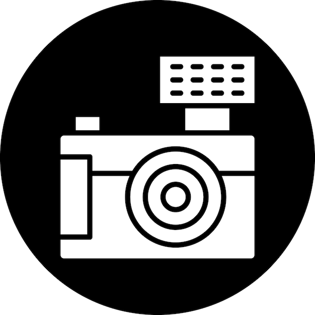 Vectorontwerp Led Camera Icon Style