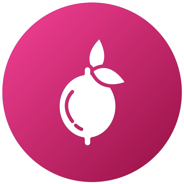 Vectorontwerp Lemon Icon Style