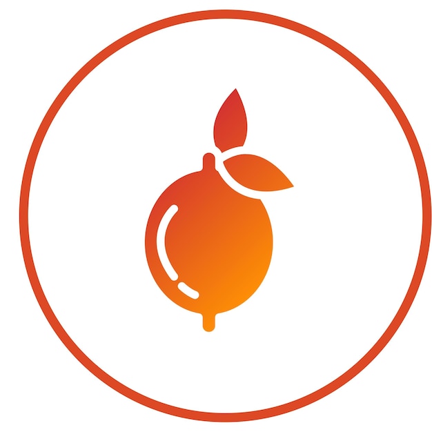 Vectorontwerp Lemon Icon Style