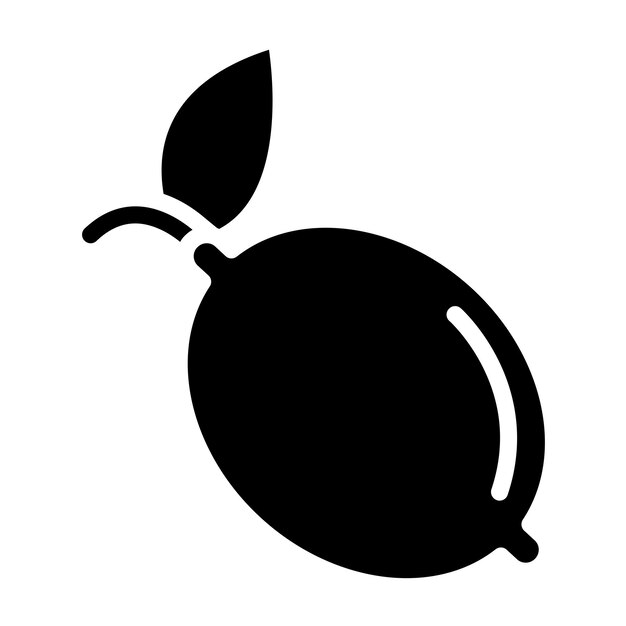 Vectorontwerp Lemon Icon Style