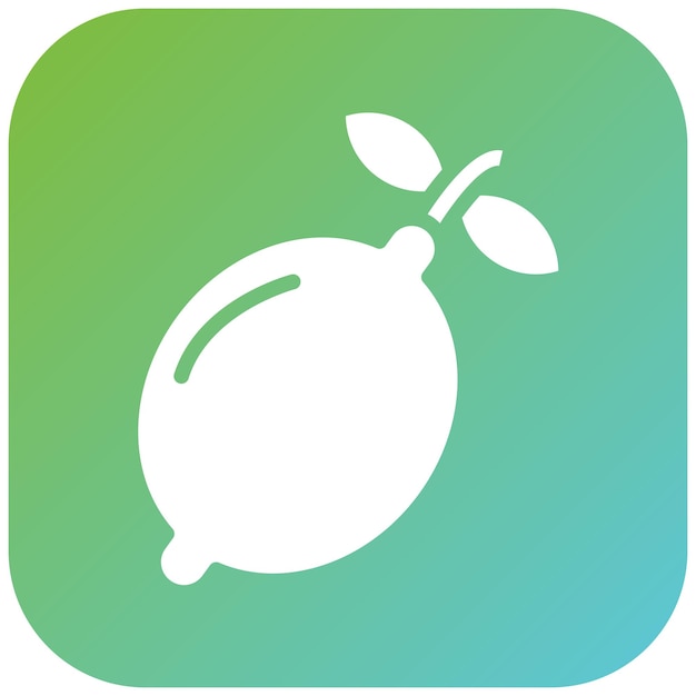 Vectorontwerp Lemon Icon Style