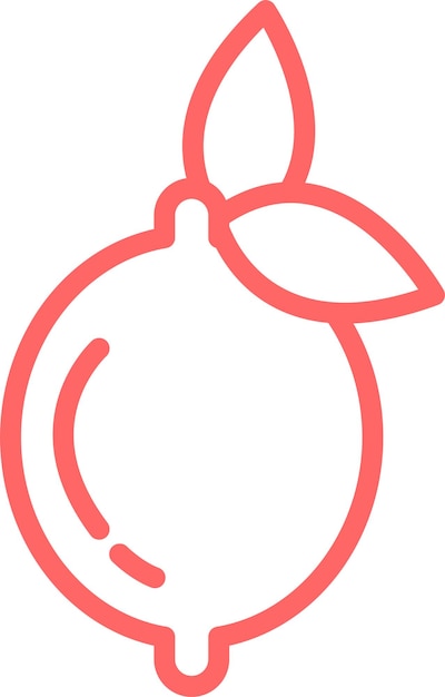 Vectorontwerp Lemon Icon Style