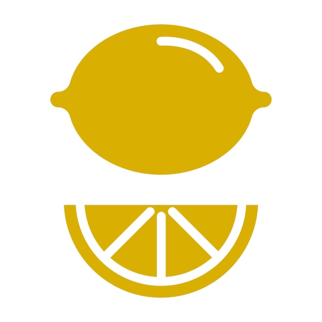 Vectorontwerp Lemon Loom Icon Style
