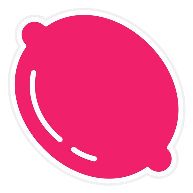 Vectorontwerp Lemon Lull Icon Style