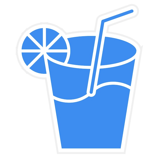 Vectorontwerp Lemonade Icon Style