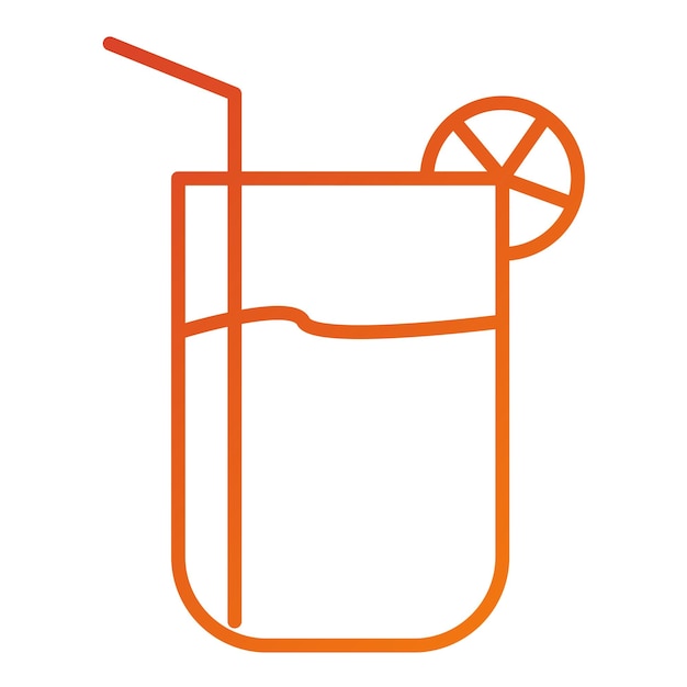 Vectorontwerp Lemonade Icon Style
