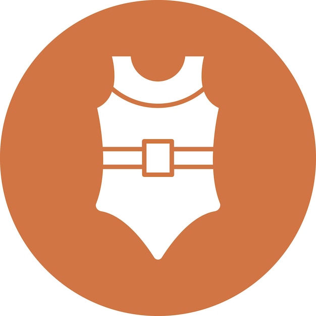 Vectorontwerp Leotard Icon Style