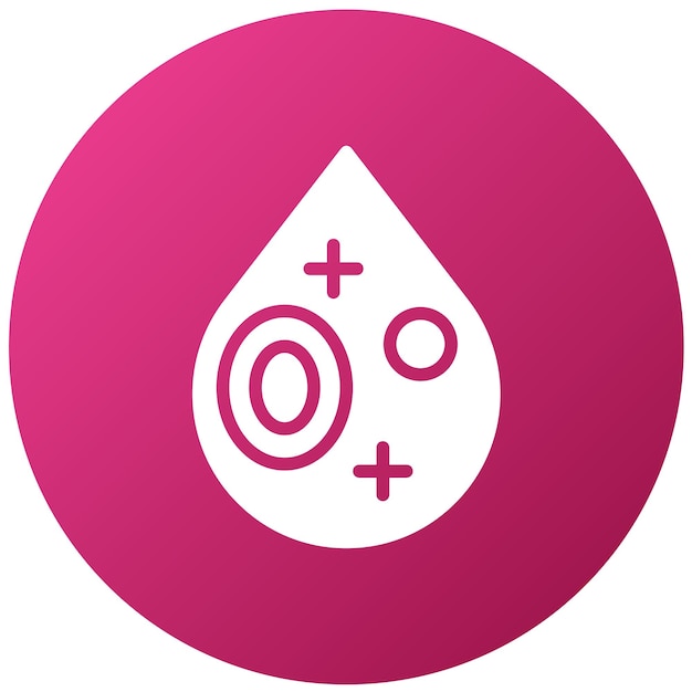 Vectorontwerp Leukemie Icon Style