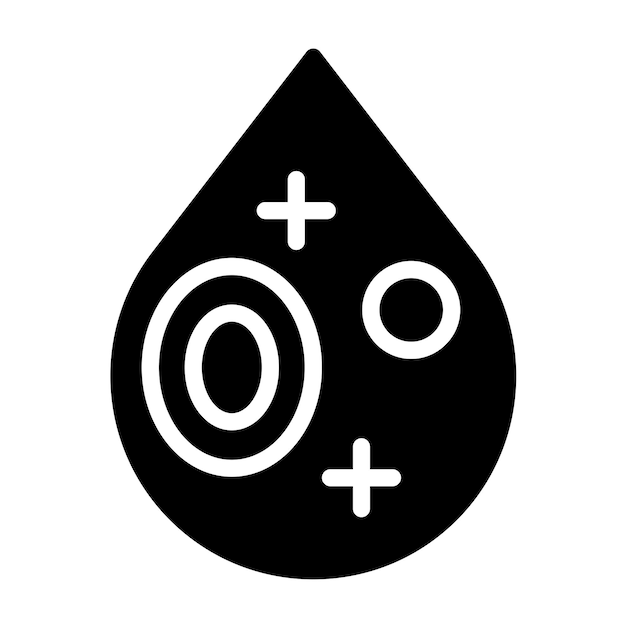 Vectorontwerp Leukemie Icon Style