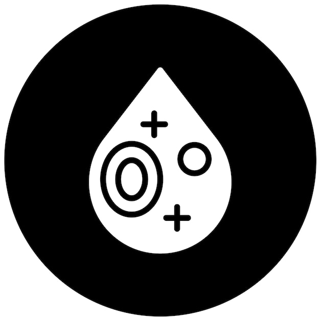 Vectorontwerp Leukemie Icon Style