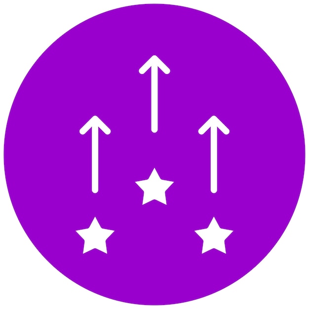 Vectorontwerp Level Up Icon Style