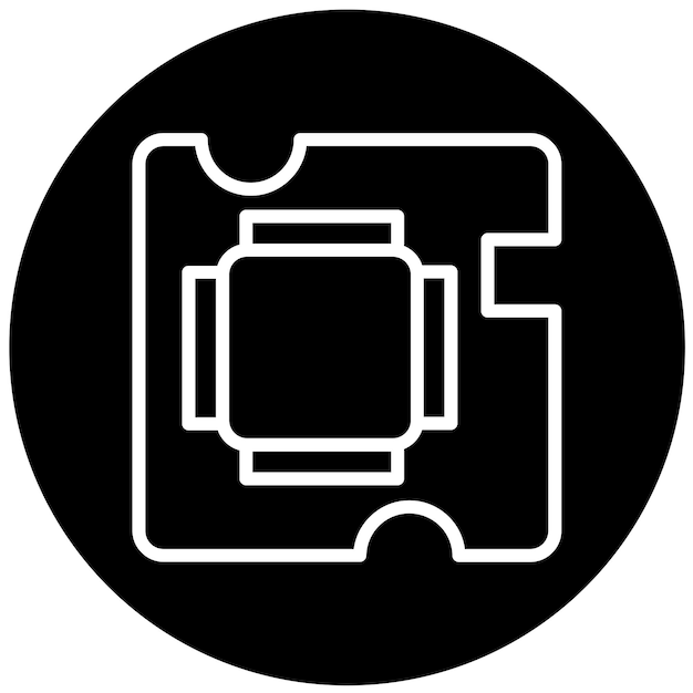 Vectorontwerp LGA Socket Icon Style