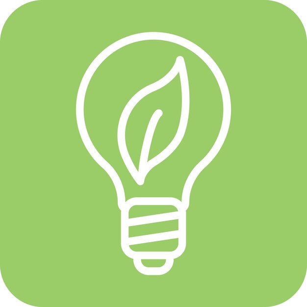 Vectorontwerp Lichtvervuiling Icon Style