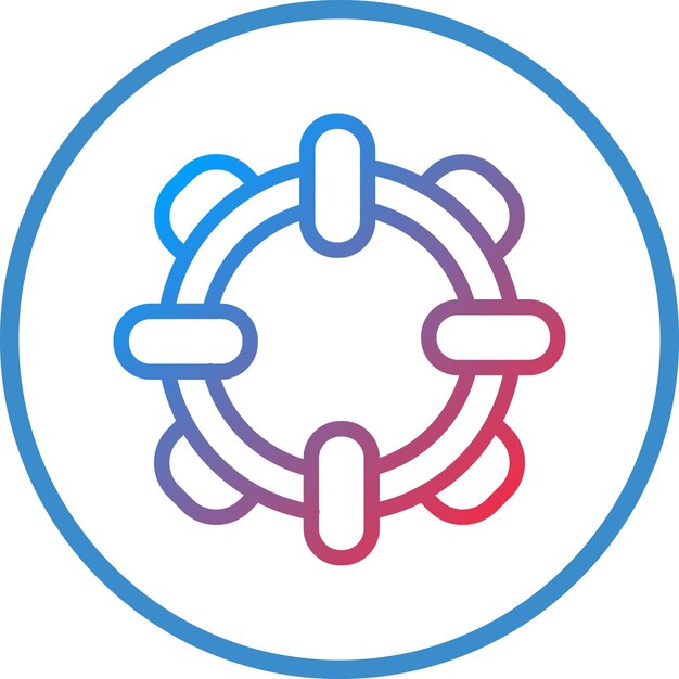 Vectorontwerp Lifeguard Icon Style