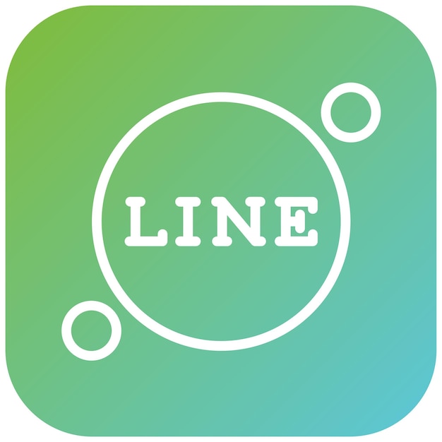 Vectorontwerp LineIn Icon Style