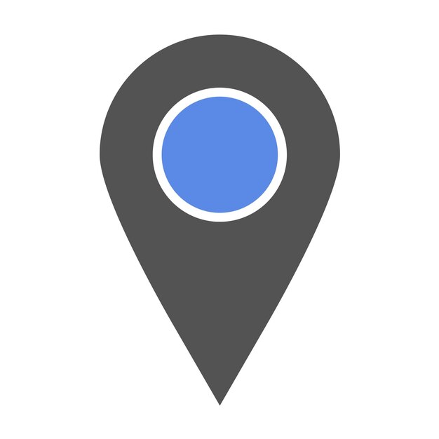 Vectorontwerp Locatie Icon Stijl