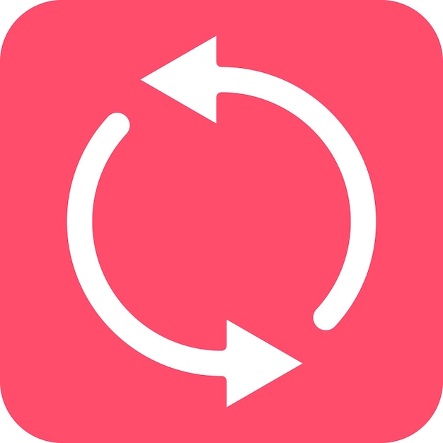 Vectorontwerp Loop Icon Style