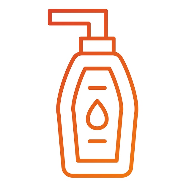 Vectorontwerp Lotion Icon Style
