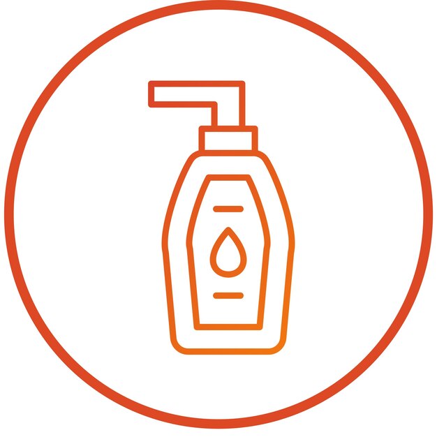 Vectorontwerp Lotion Icon Style