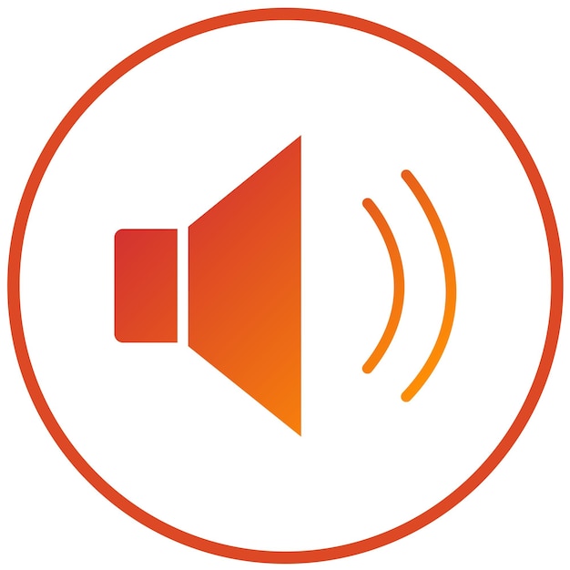 Vectorontwerp luidspreker Icon Style