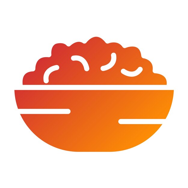 Vectorontwerp Mac N Cheese Icon Style