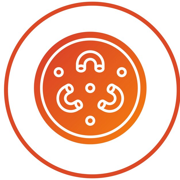 Vectorontwerp Mac N Cheese Icon Style