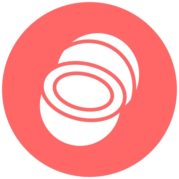 Vectorontwerp Macadamia Butter Icon Style