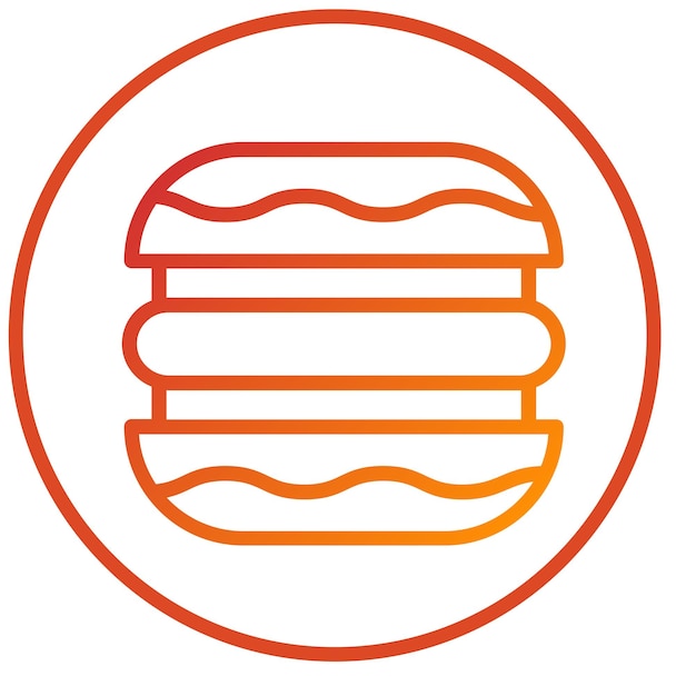 Vectorontwerp Macaron Icon Style