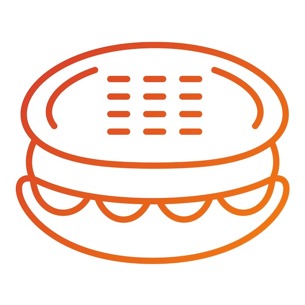 Vector vectorontwerp macaron icon style