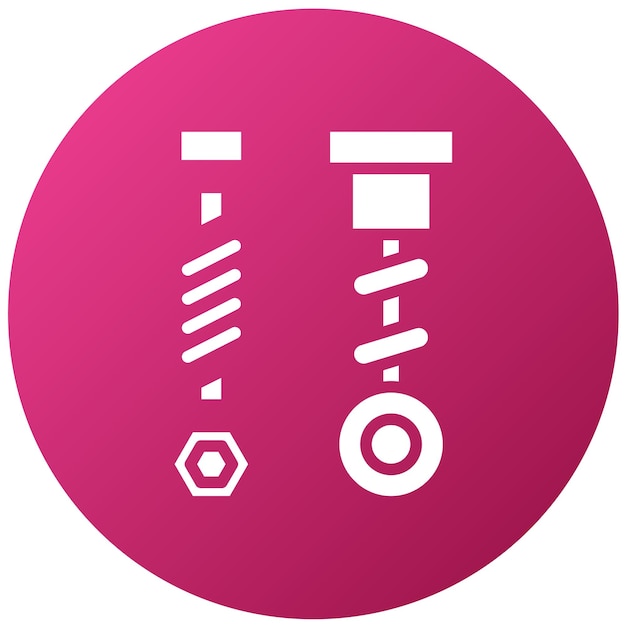 Vectorontwerp Machine Parts Icon Style