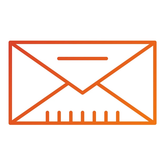 Vectorontwerp Mail Icon Stijl
