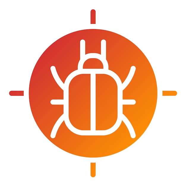 Vectorontwerp MalwareBlock Icon Style