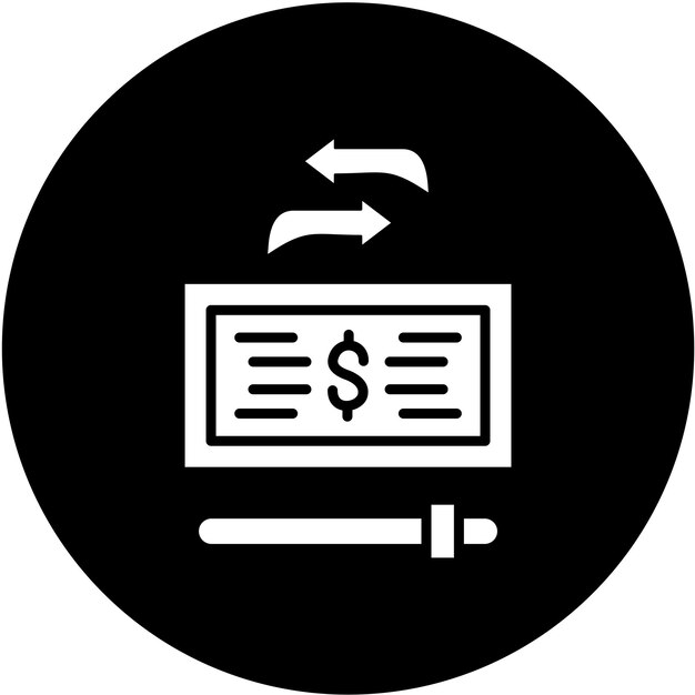Vectorontwerp Maximaal bedrag van de transactie Icon Style