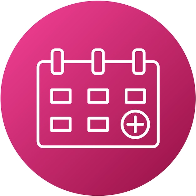 Vectorontwerp Medische afspraak Icon Style
