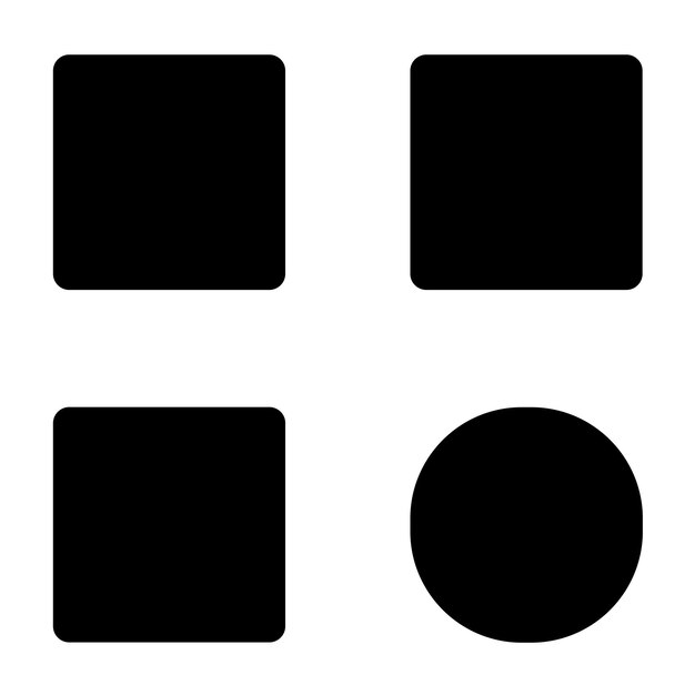Vectorontwerp Menu Icon Style