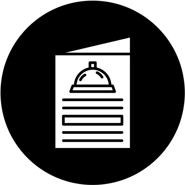 Vectorontwerp Menu Icon Style