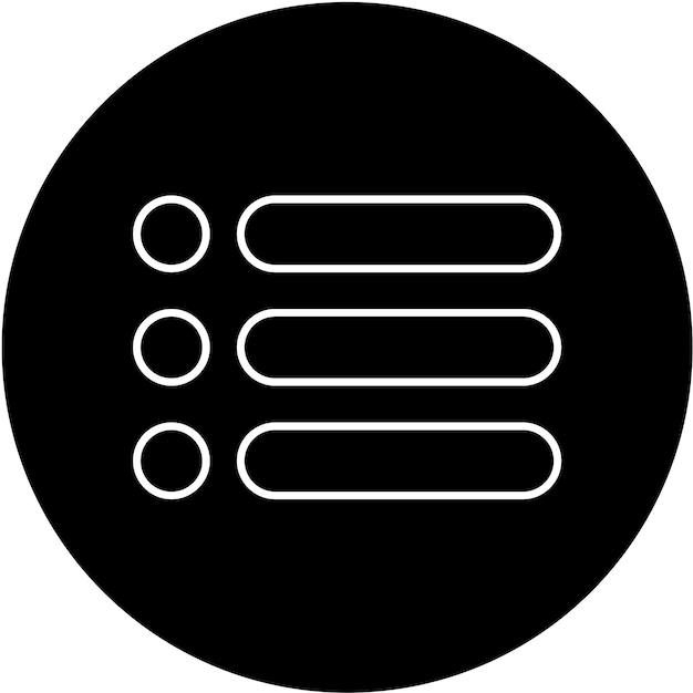 Vectorontwerp Menu Icon Style