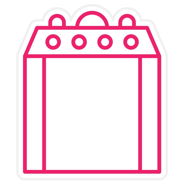 Vectorontwerp Metaaldetector Icon Style