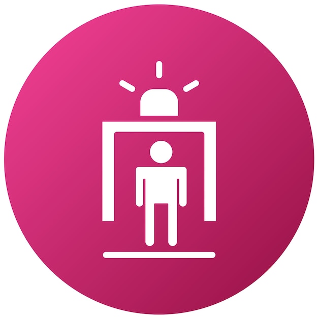Vectorontwerp Metaaldetector Icon Style