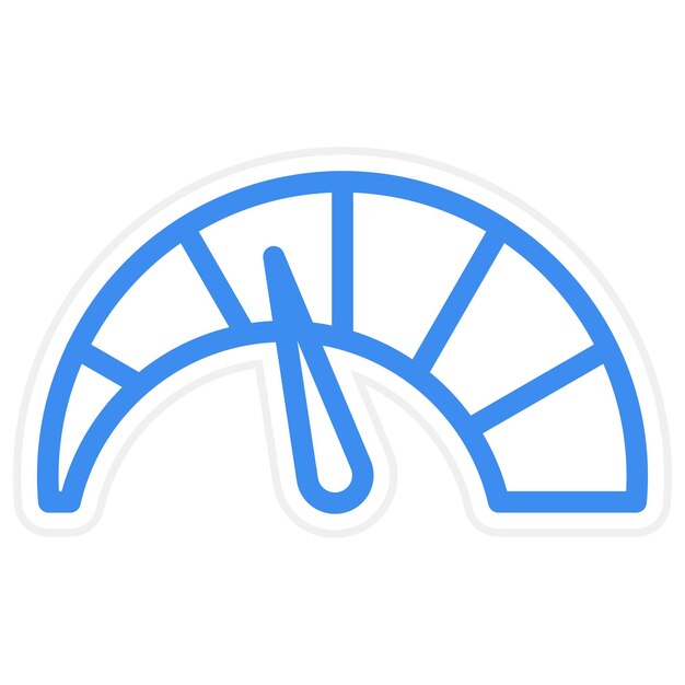 Vectorontwerp Meter Icon Stijl